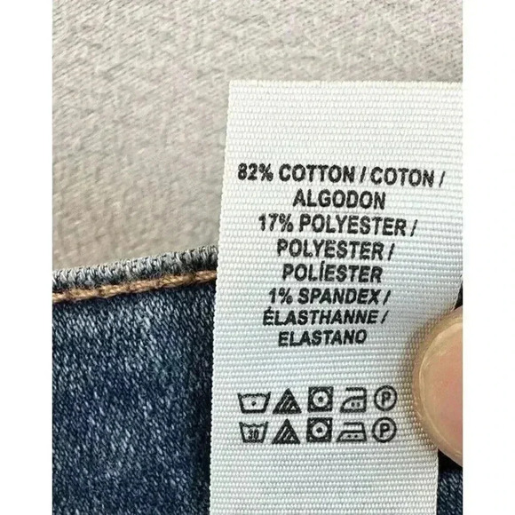 Lucky Brands Jeans Women's Size 2/26‎ Low Rise Faded Wash Lolita Crop Blue Denim - Picture 10 of 11